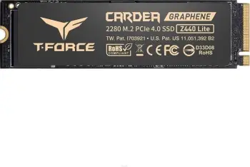 Disk SSD TeamGroup T-Force Cardea Z440 Lite, 500GB, M.2 2280 PCI-E x4 Gen4 NVMe