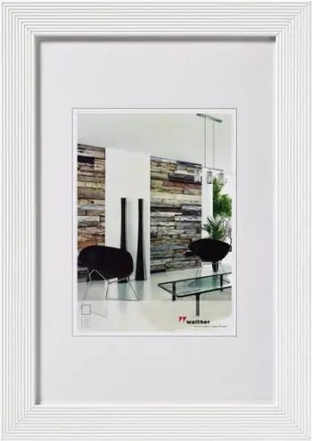Kornizë për fotografi Walther (HI824W), 18 x 24 cm, e bardhë