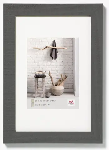 Kornizë fotografie Walther Home, 13 x 18 cm, e hirtë