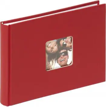 Album foto Walther Fun Bookbound FA-207-R, 22x16cm, i kuq
