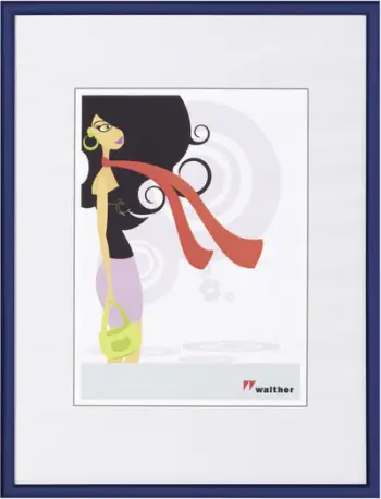 Kornizë për fotografi Walther Lifestyle, 21x29.7cm, A4, e kaltër