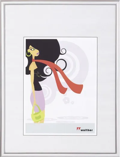 Kornizë Walther Lifestyle, 30 x 40 cm, e argjendtë - 1