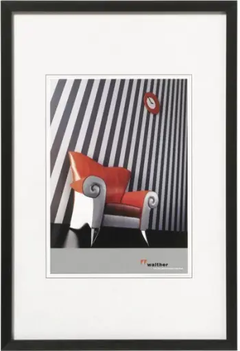 Kornizë për fotografi Walther, 20 x 30 cm, e zezë
