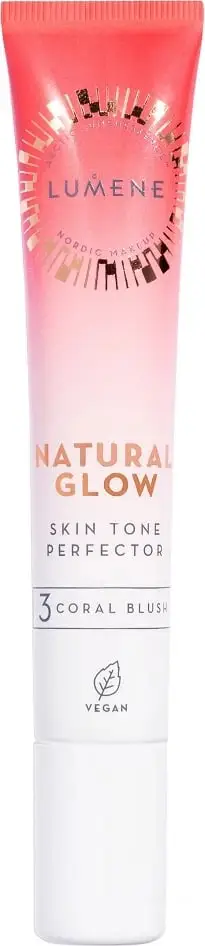 Blush krem për femra Lumene Natural Glow Skin Tone Perfector 3 Coral Blush, 20ml