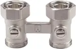 Valvul mbyllëse dyshe Honeywell për radiatorë kompaktë 3/4" me mbyllje konike - V2495DX020
