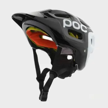 Helmetë për meshkuj, femra, fëmijë POC, e zezë/bardhë