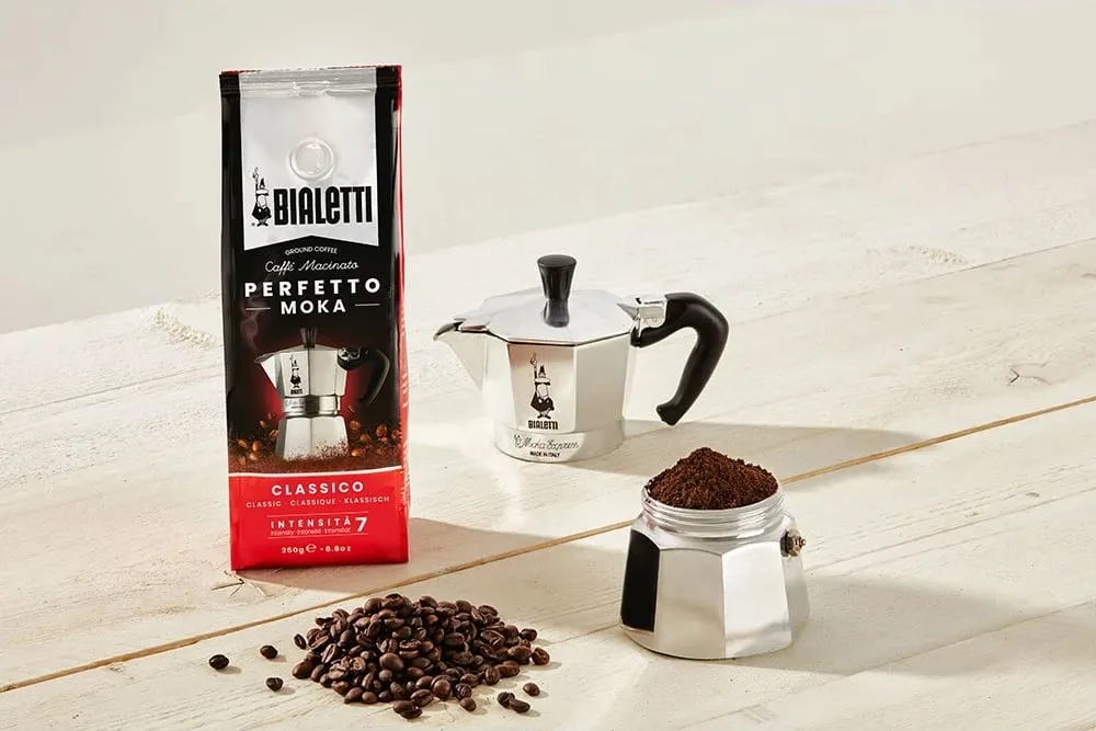 Kafe e bluar Bialetti Perfetto Moka, 250g, çokollatë - 3