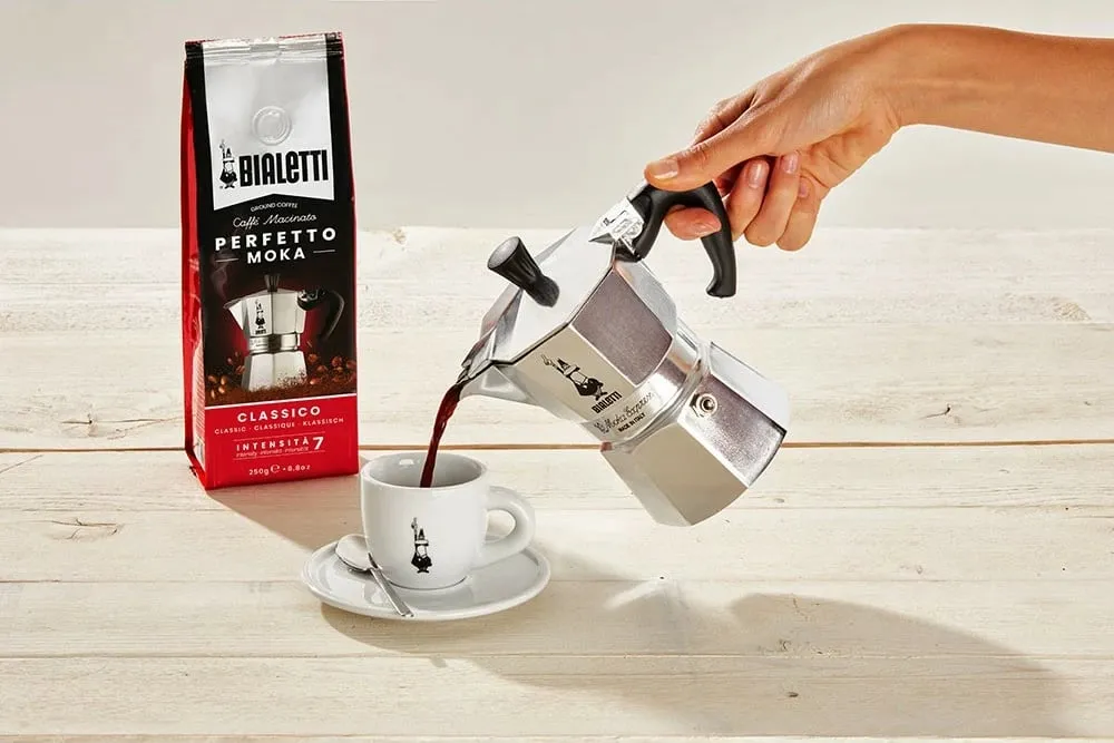 Kafe e bluar Bialetti Perfetto Moka, 250g, çokollatë - 4