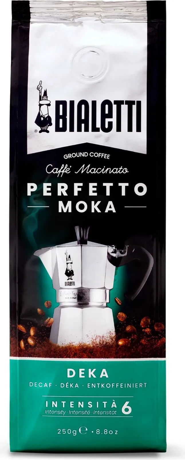 Kafe e bluar Bialetti Perfetto Moka Deka 250g pa kafeinë - 1