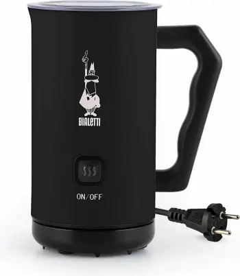 Makineri për shkumë qumështi Bialetti Mk02, automatike, 150 ml, e zezë