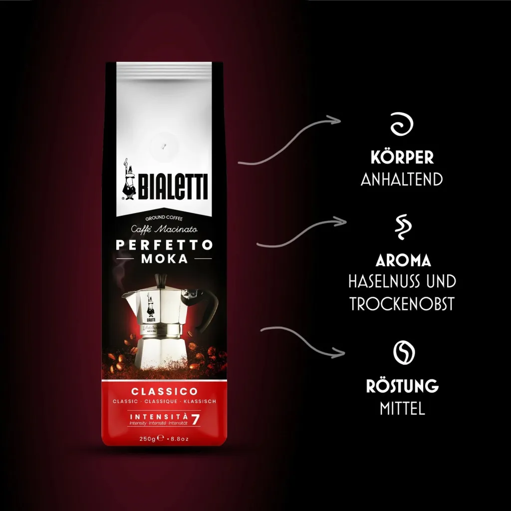 Kafe e bluar Bialetti Perfetto Moka Classico 250g - 2