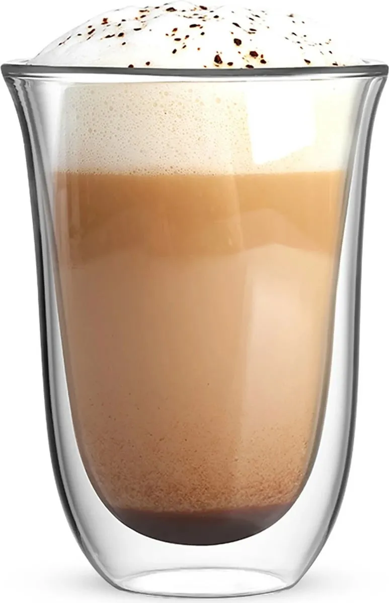 Set gotash Bialetti Firenze 2 copë, xham dypjesësh, 300ml, transparent - 1