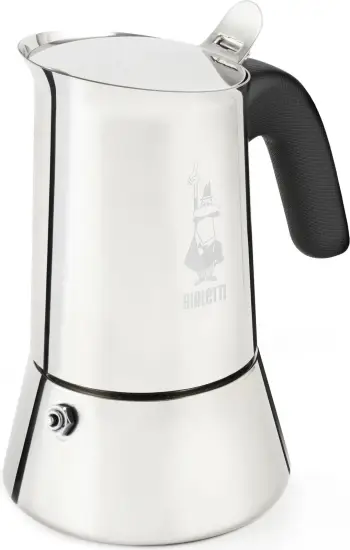Makineri kafeje Bialetti Venus 7252, 2 filxhanë, argjend