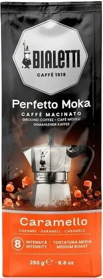 Kafe e bluar Bialetti Perfetto Moka Caramello, 250 g, medium roast - 1