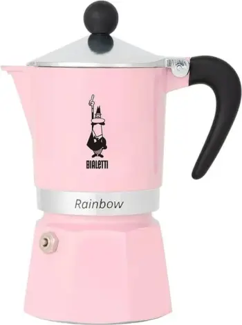 Aparat kafeje Bialetti Primavera Rainbow 3tz 150 ml, Rozë