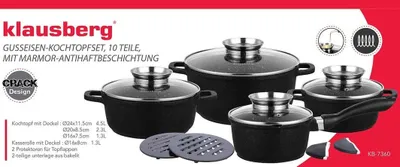 Set tenxhere Klausberg (KB-7360), 12 pjesë - 2