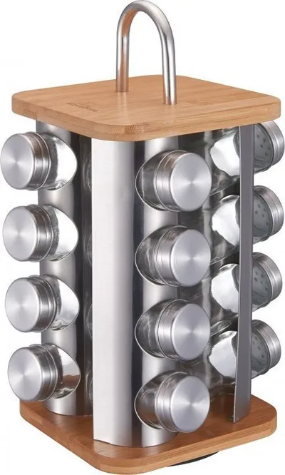 Set kontejnerë qelqi Klausberg KB-7555, transparent, 16 copë - 1