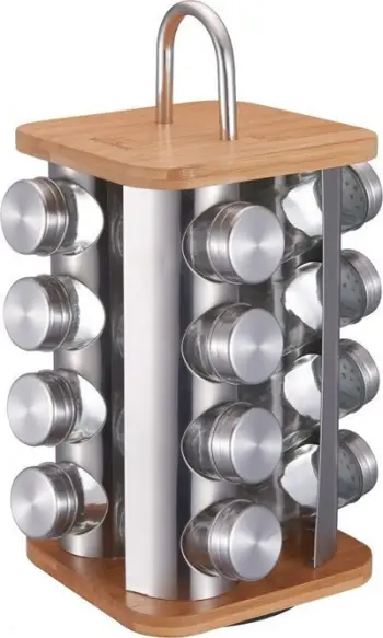 Set kontejnerë qelqi Klausberg KB-7555, transparent, 16 copë