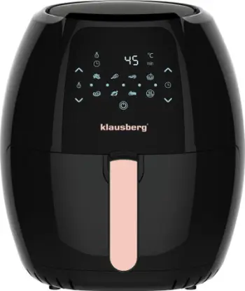 Fritezë pa vaj Klausberg KB 7572, 1800W, 12 në 1, e zezë