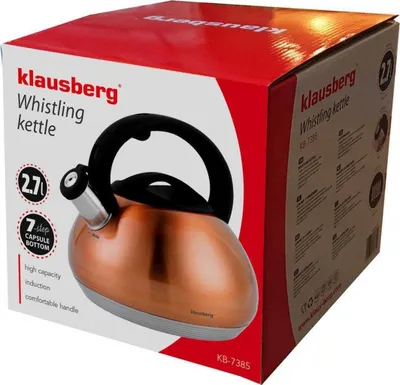 Çajnik Klausberg KB-7385, 2,7 l, bakër - 3