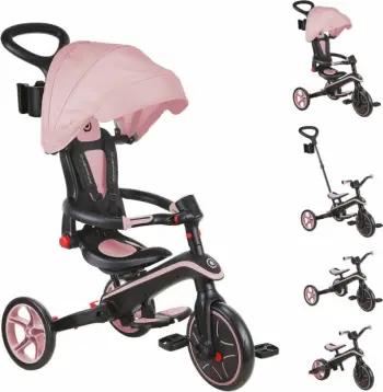 Bicikletë multifunksionale për fëmijë Globber, rozë