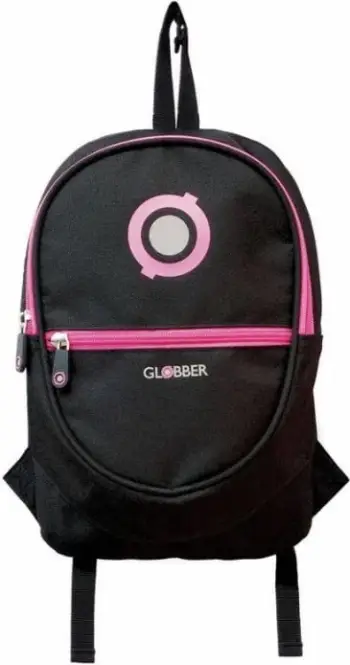 Çantë shpine për fëmijë Globber, rozë dhe e zezë