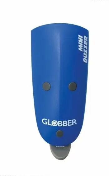 Dritë LED dhe borizanë për biçikletë dhe trotinet Globber Mini Buzzer, për fëmijë