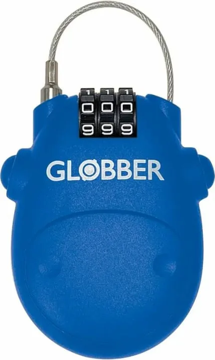 Kyç për bicikleta Globber, për të gjithë, blu - 1