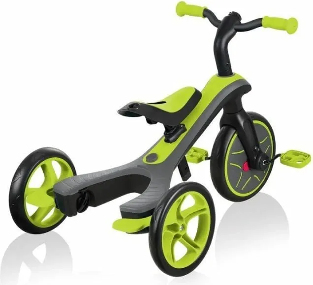 Biçikletë për fëmijë Globber Explorer Trike 4in1, e zezë dhe e verdhë - 11