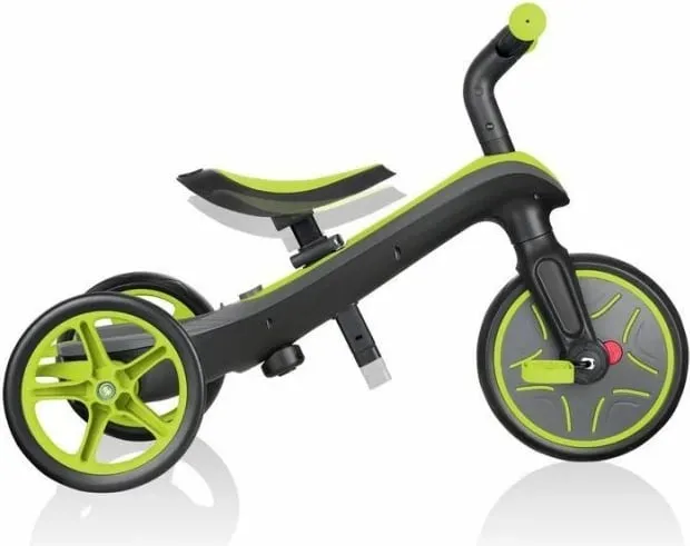 Biçikletë për fëmijë Globber Explorer Trike 4in1, e zezë dhe e verdhë - 13