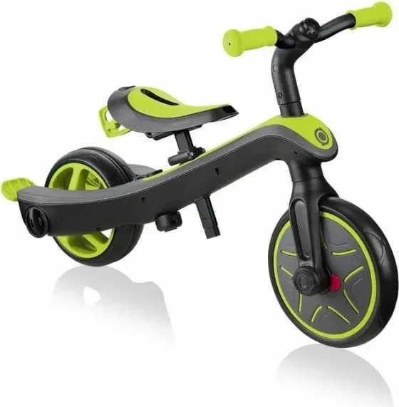 Biçikletë për fëmijë Globber Explorer Trike 4in1, e zezë dhe e verdhë - 17