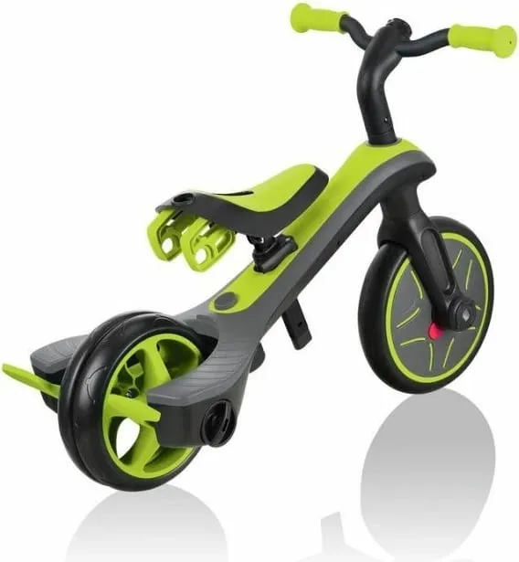 Biçikletë për fëmijë Globber Explorer Trike 4in1, e zezë dhe e verdhë - 18