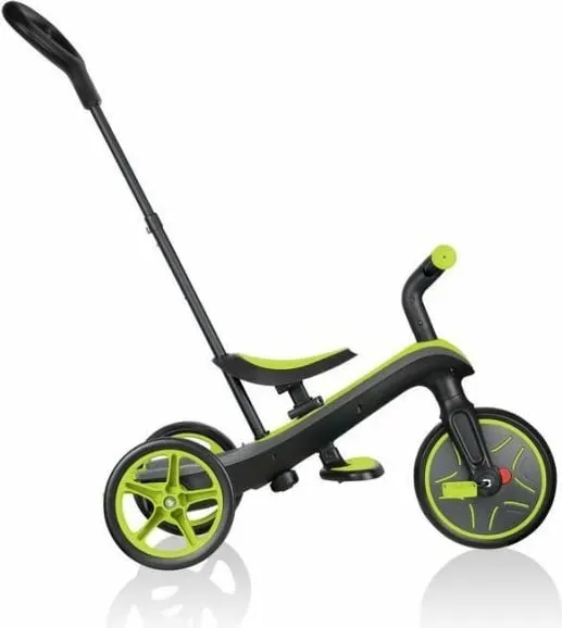 Biçikletë për fëmijë Globber Explorer Trike 4in1, e zezë dhe e verdhë - 6