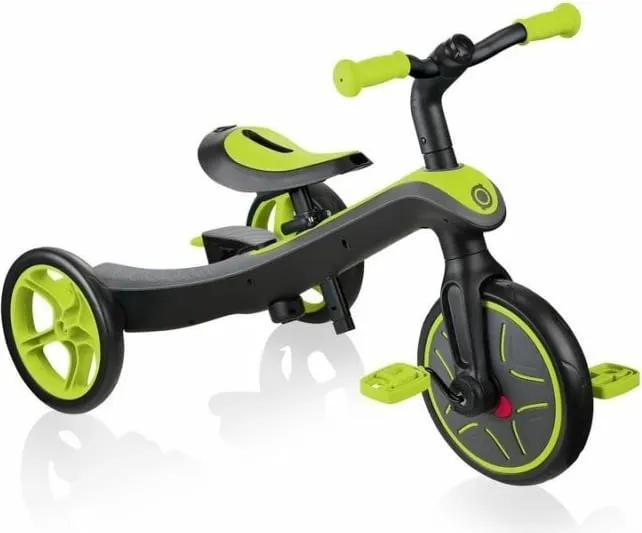 Biçikletë për fëmijë Globber Explorer Trike 4in1, e zezë dhe e verdhë - 10
