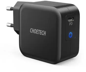 Karikues Choetech Q60062 GaN, USB-C, PD, 61W, i zi