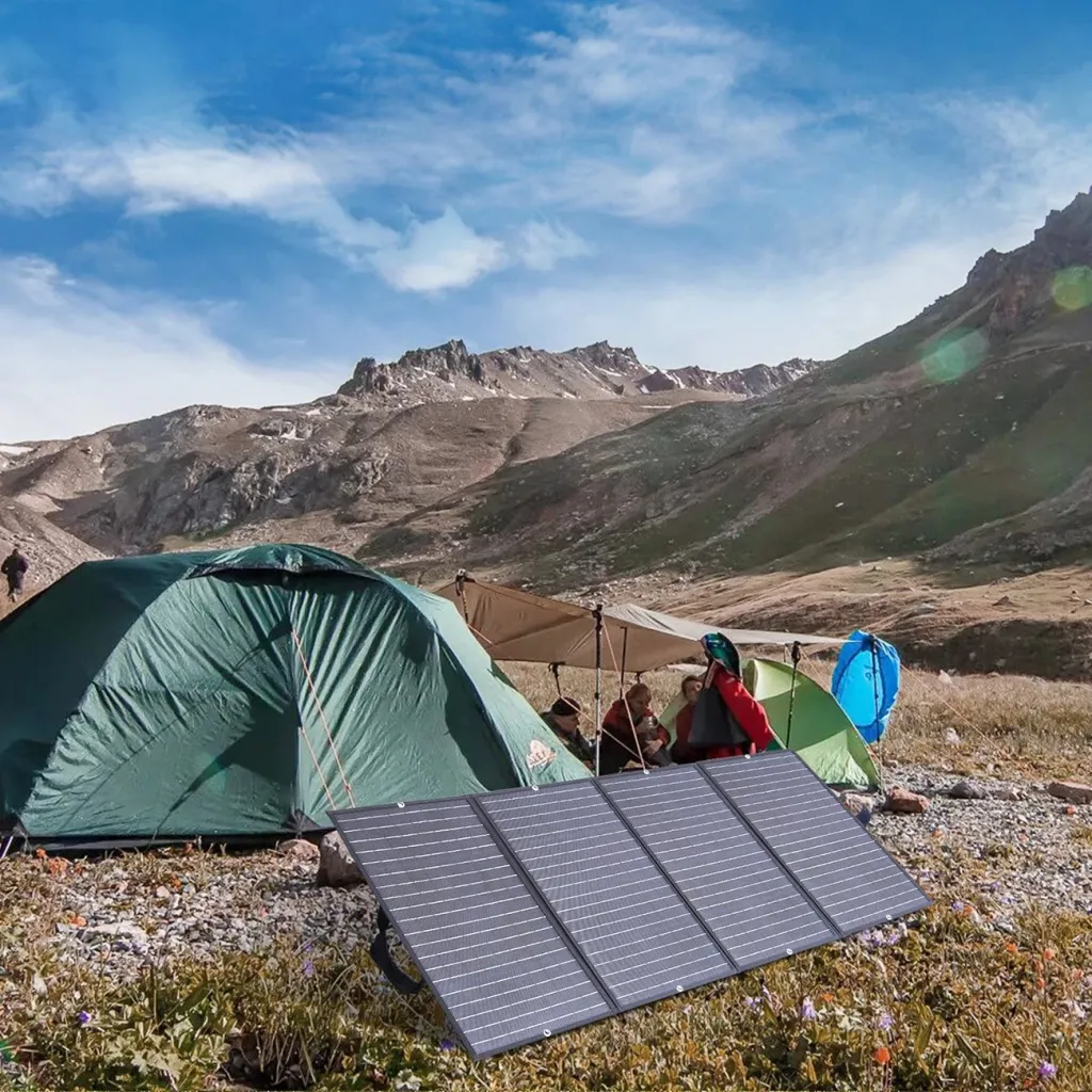 Karikues diellor i palosshëm Choetech SC010, 160W, i zi - 6