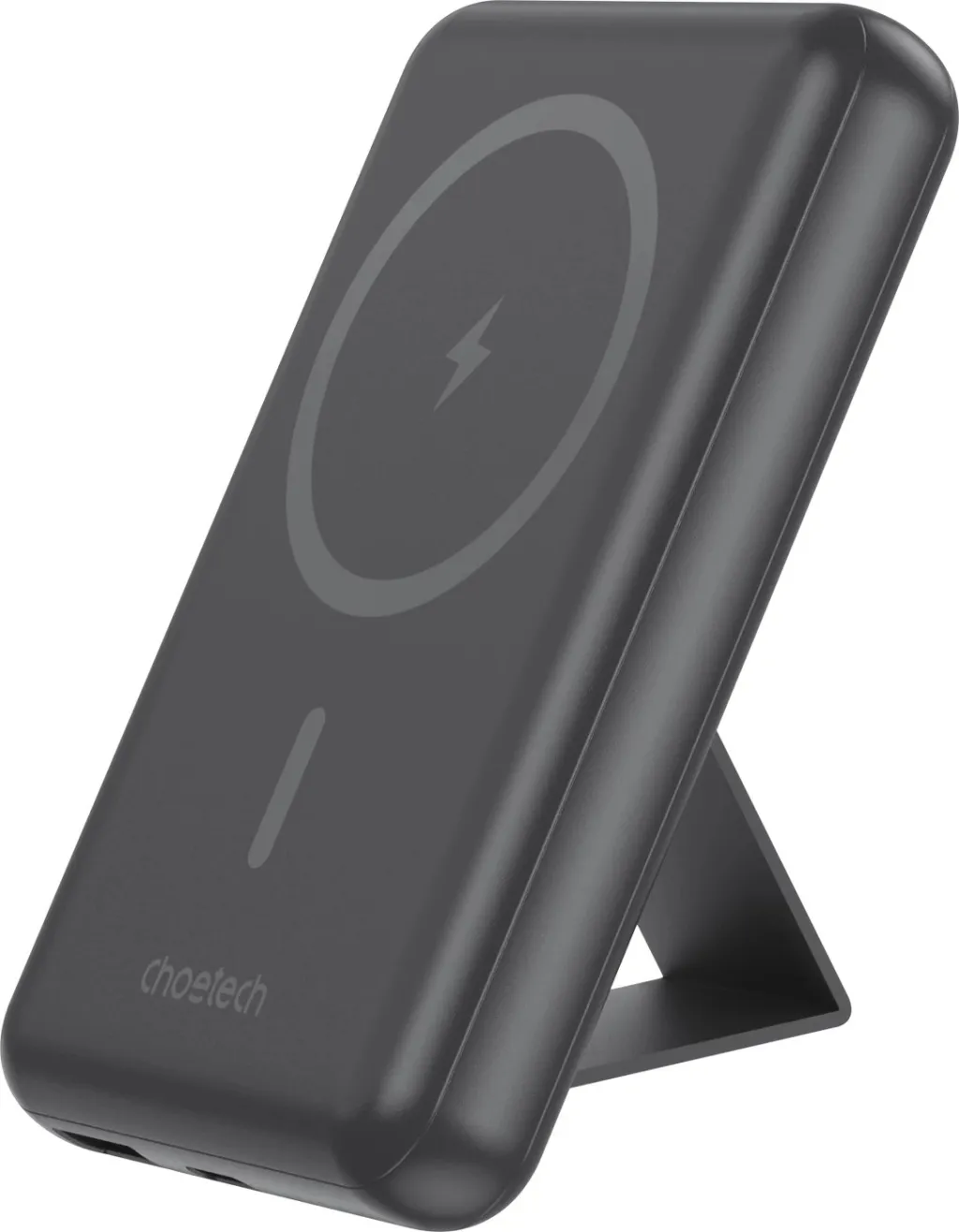 Powerbank Choetech B662, 5000mAh, MagSafe wireless, USB-C/USB-A, e zezë - 2
