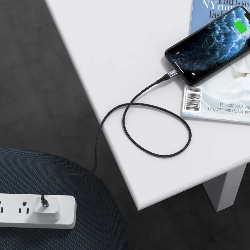 Kabllo Choetech IP0039 USB-C në Lightning, 1.2m, e zezë - 10