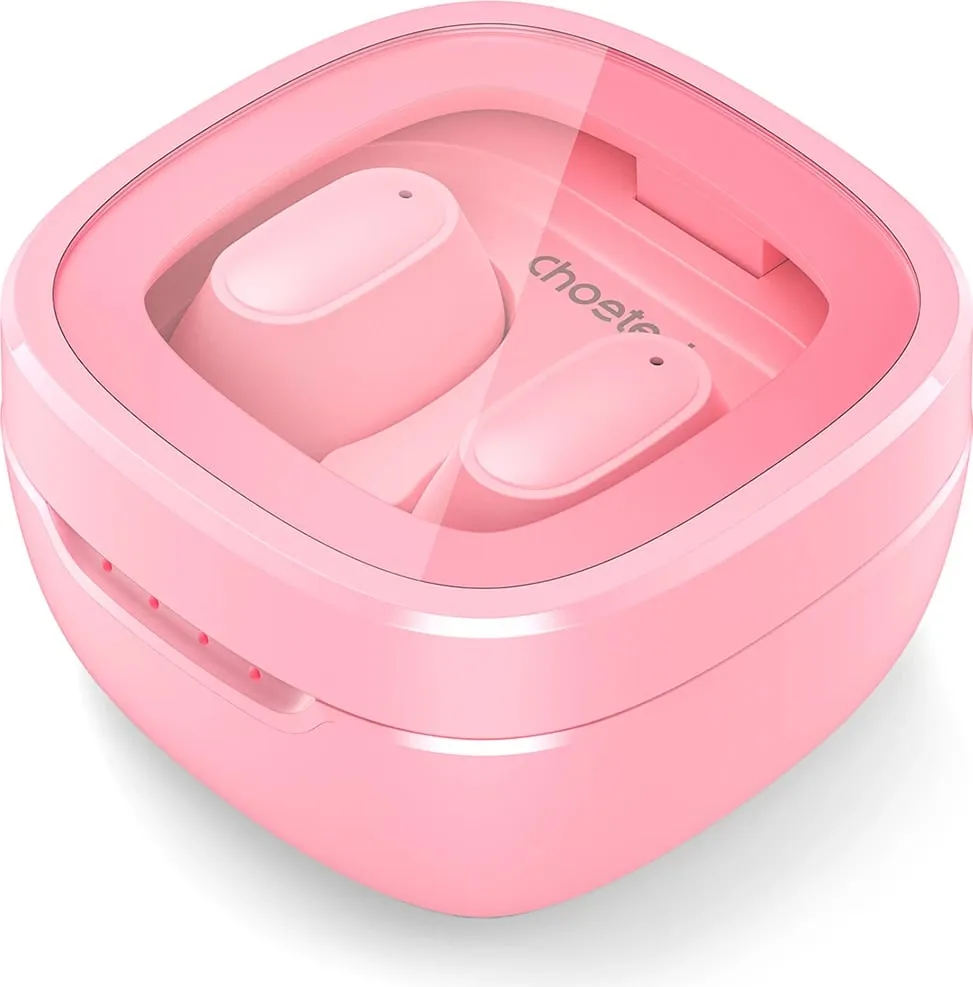 Kufje wireless Choetech MEMS TWS, Bluetooth 5.3, roze - 2