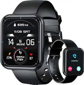 Smartwatch Choetech WT001, 1.91", IP67, Bluetooth 5.0, 300 mAh, e zezë