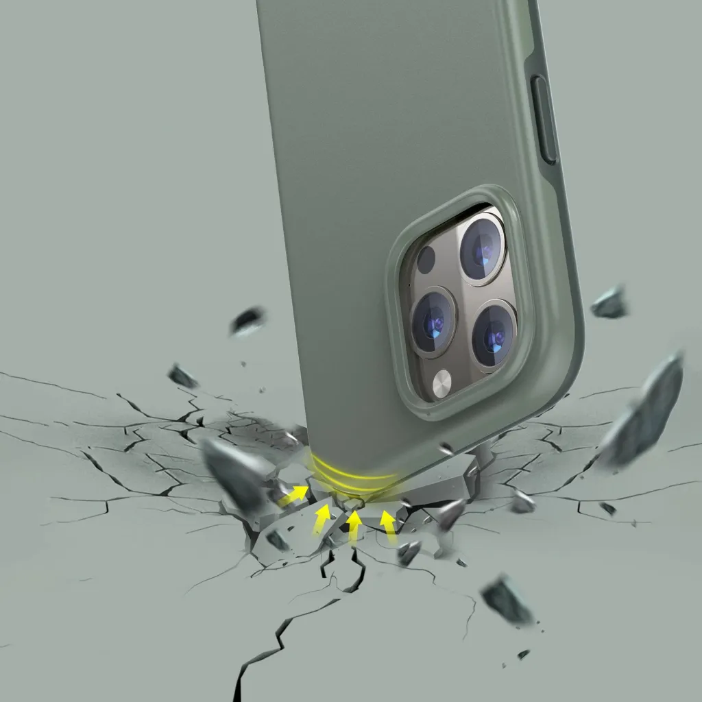 Kapak telefoni Choetech PC0113 MFM Anti-drop, për iPhone 13 Pro, MagSafe, jeshil - 5