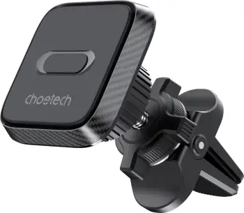 Mbajtës magnetik për celular Choetech H042, për grilë ventilimi, i zi