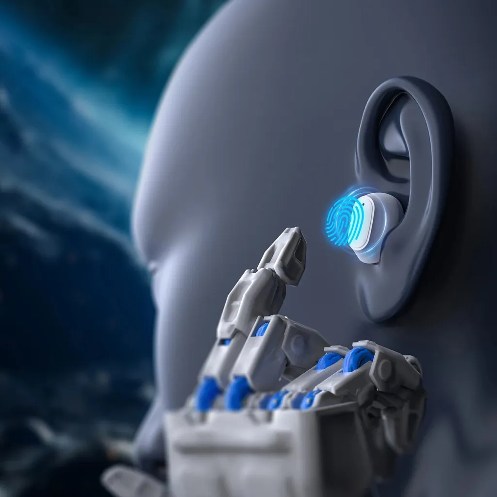 Kufje TWS Choetech MEMS BH-T23-WH, Bluetooth 5.3, USB-C, Bardhë - 7