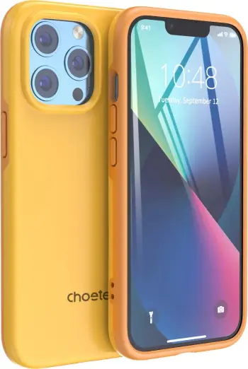 Këllëf telefoni Choetech PC0114 MFM, për iPhone 13 Pro Max, MagSafe, portokalli