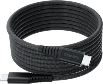 Kabllo USB-C në USB-C Choetech XCC-1051, 1.8m, 240W, e zezë