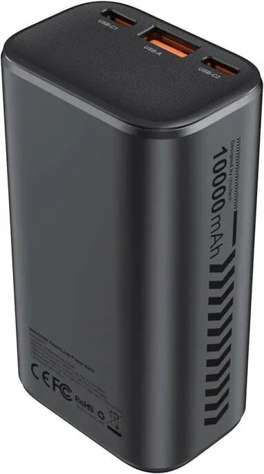 Powerbank Choetech B701, 10000mAh, 30W, Gri - 2