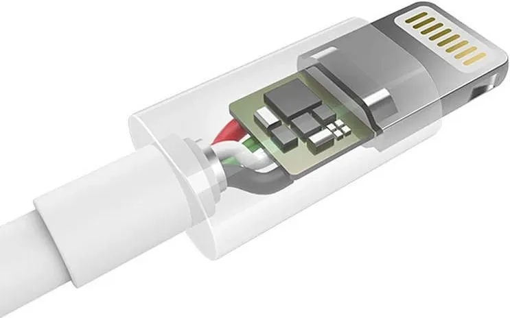 Kabllo USB në Lightning Choetech IP0026, 1.2m, e bardhë - 3