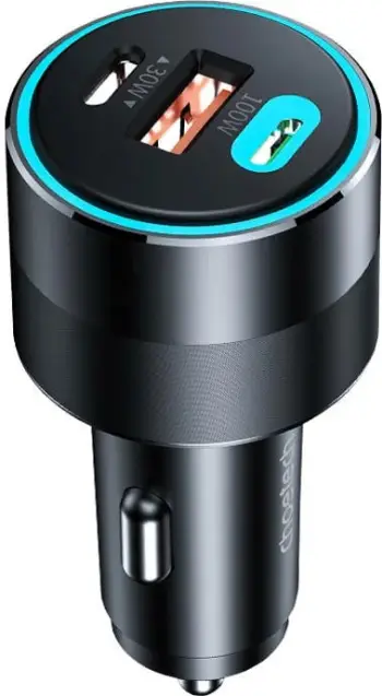 Karikues veture Choetech TC0011, 130W, 2x USB-C, 1x USB-A, i zi
