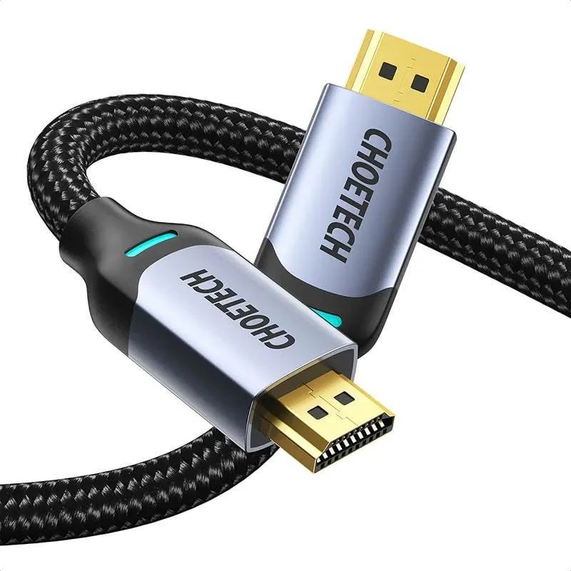 Kabllo HDMI në HDMI Choetech XHH01, 2m, 8K, e zezë - 1