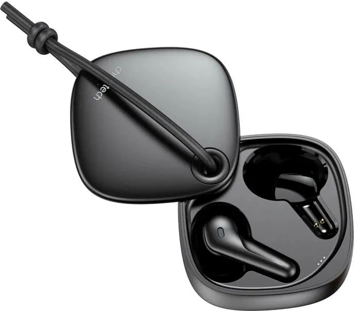 Kufje TWS Choetech BH-T17 me ANC+ENC, Wireless, të zeza - 2